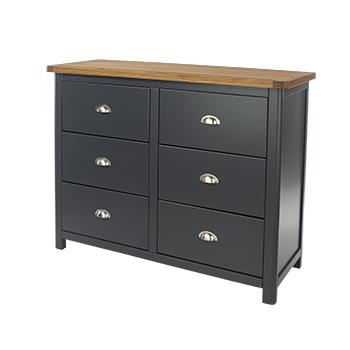 Core Dunkeld 3+3 Wide Chest Midnight Blue