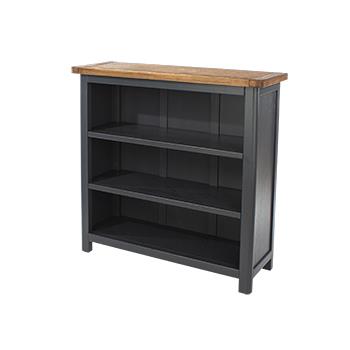 Core Dunkeld Low Bookcase Midnight Blue