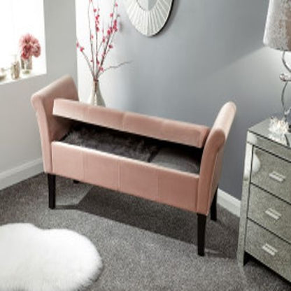 Osborne Window Seat Blush Pink