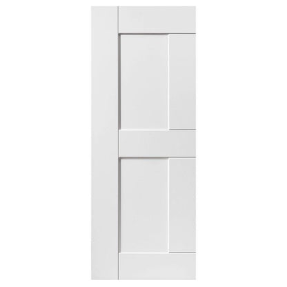 Internal White Primed Eccentro Shaker Door