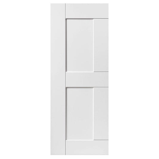 Internal White Primed Eccentro Shaker Door