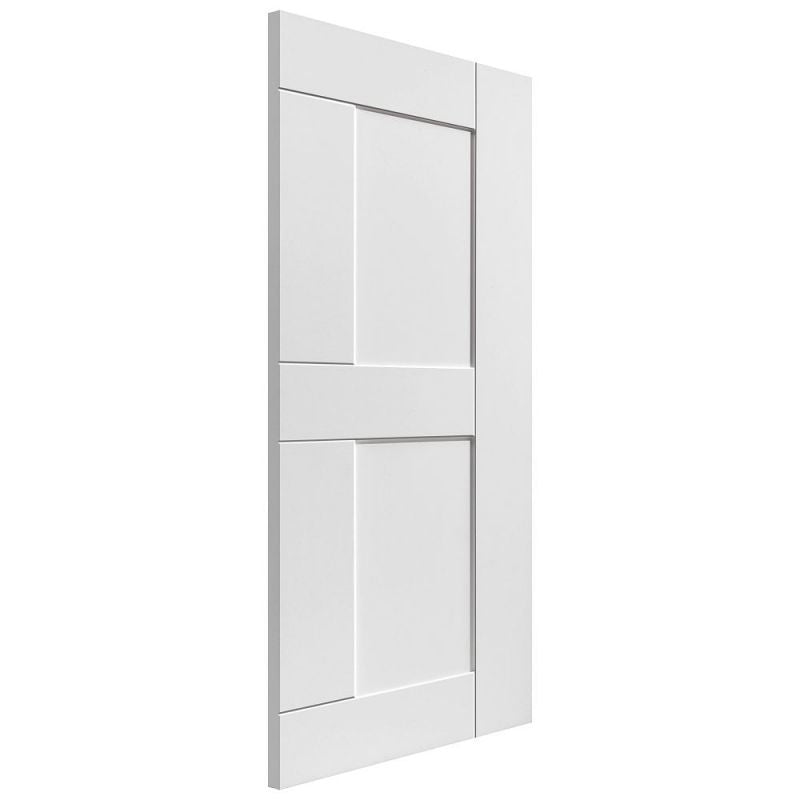 Internal White Primed Eccentro Shaker Door