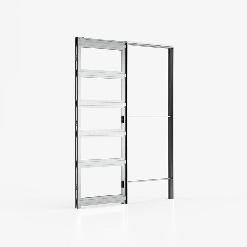 Ermetika Evokit Raw Wood Single Pocket Door System