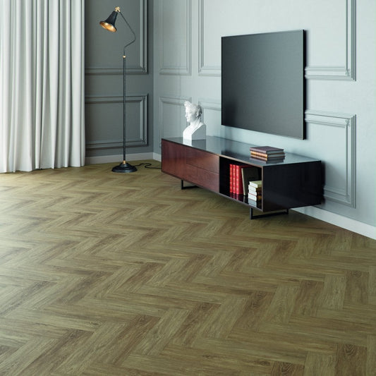 Faus Masterpieces 8mm Loira Herringbone Laminate Flooring