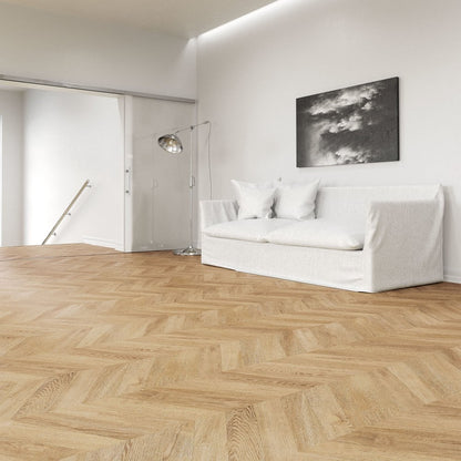 Faus Masterpieces Chevron Herringbone Boho Ultra Matt 8mm Laminate Flooring