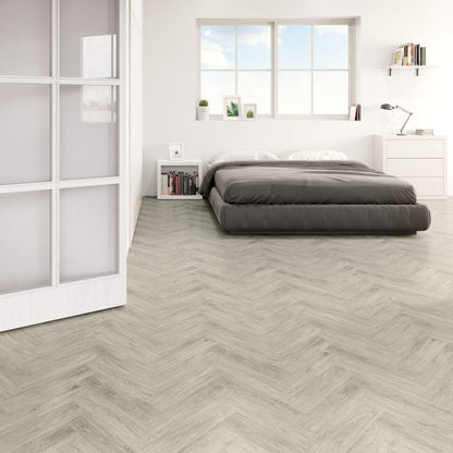 Faus Masterpieces Rivau Herringbone Ultra Matt 8mm Laminate Flooring