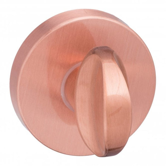 Forme WC Turn And Release On Round Rose In Urban Satin Copper