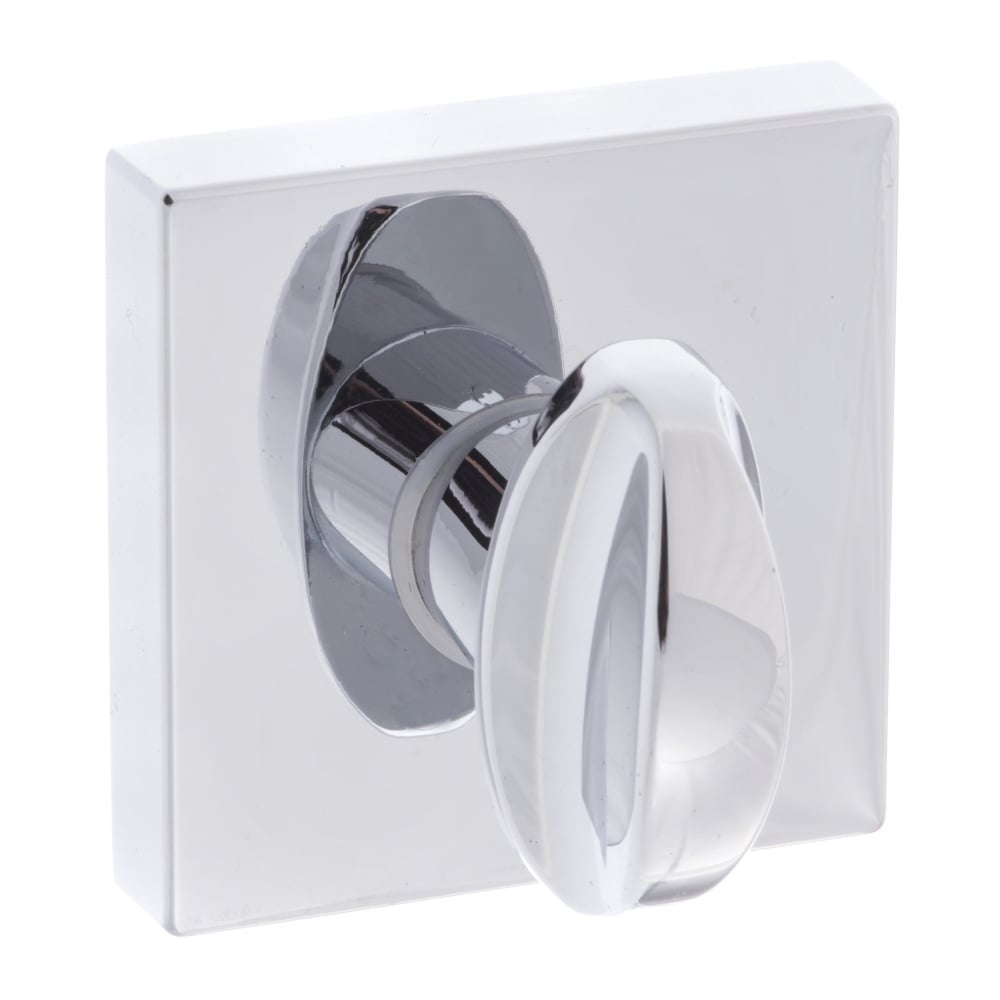 Forme WC Turn And Release On Square Rose In Polished Chrome