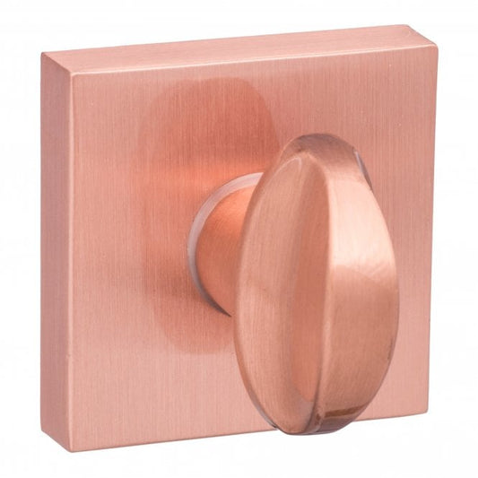 Forme WC Turn And Release On Square Rose In Urban Satin Copper