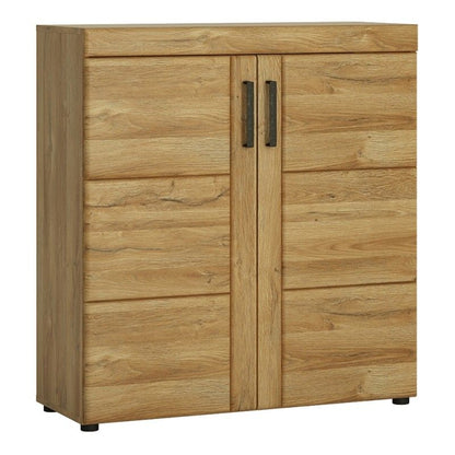 FTG Cortina 2 door shoe cabinet in Grandson Oak