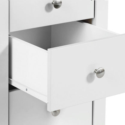 FTG Florence 3 drawer bedside in White