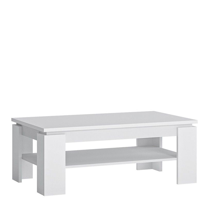 Fribo Large Coffee Table in White