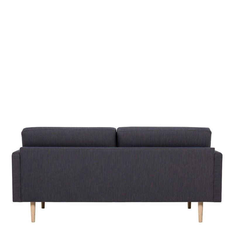 FTG Larvik 2.5 Seater Sofa - Antracit, Oak Legs