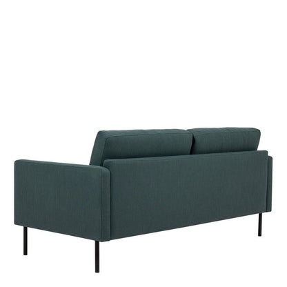 FTG Larvik 2.5 Seater Sofa - Dark Green, Black Legs