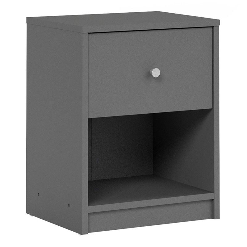 FTG May Bedside 1 Drawer in Grey