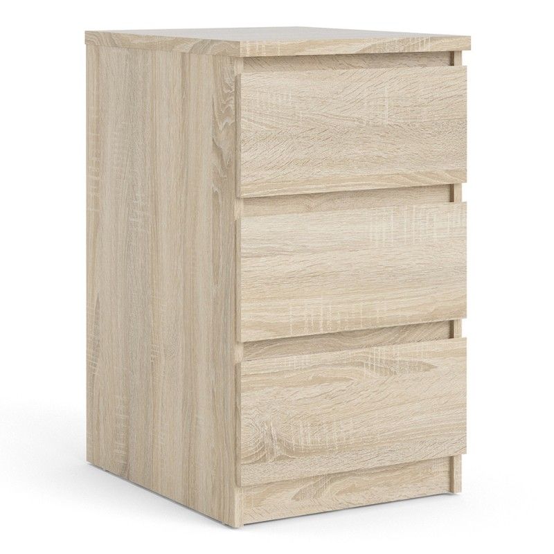 FTG Naia Bedside - 3 Drawers in Oak structure