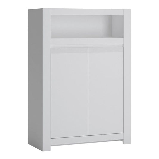 FTG Novi 2 Door Cabinet in Alpine White