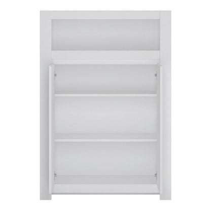 FTG Novi 2 Door Cabinet in Alpine White