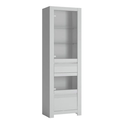 FTG Novi Display Cabinet in Alpine White