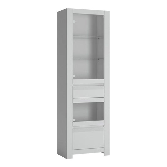 FTG Novi Display Cabinet in Alpine White