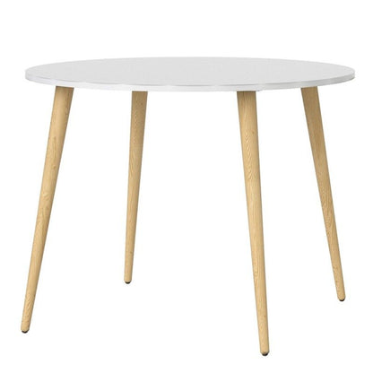 FTG Oslo Dining Table - Small (100cm) in White and Oak