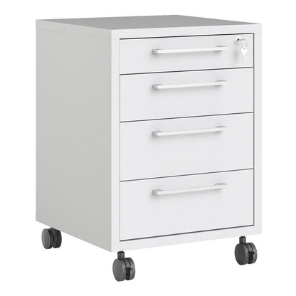 FTG Prima Mobile cabinet in White