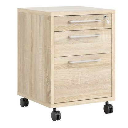 FTG Prima Mobile file cabinet in Oak