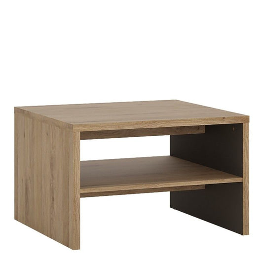 Shetland Coffee Table with shelf Wood Effect