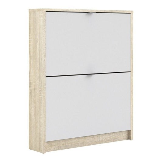 FTG Shoes Shoe cabinet w. 2 tilting doors and 1 layer