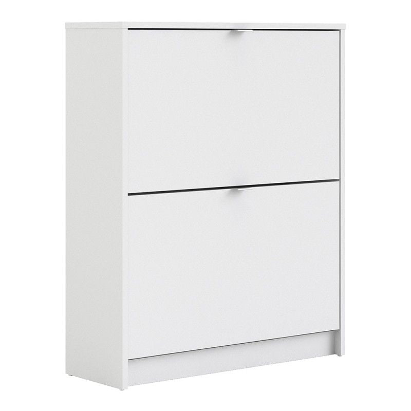 FTG Shoes Shoe cabinet With 2 tilting doors and 2 layers