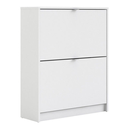 FTG Shoes Shoe cabinet w. 2 tilting doors and 2 layers