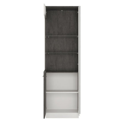 FTG Zingaro Tall Glazed display cabinet (LH)