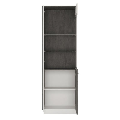 FTG Zingaro Tall Glazed display cabinet (RH)