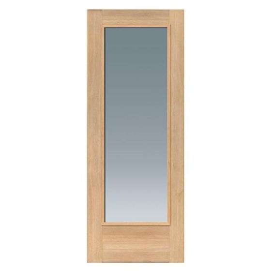 Internal Oak Fuji Clear Glazed Fire Door