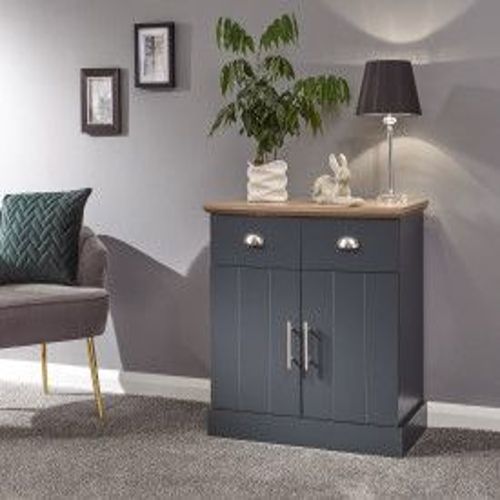 Kendal Compact Sideboard In Slate Blue