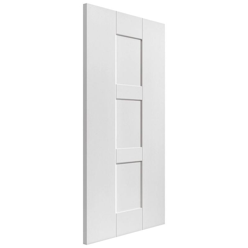 Internal White Primed Geo Shaker Door