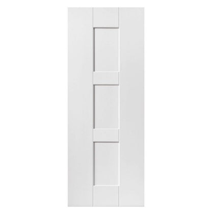 Internal White Primed Geo Shaker Door