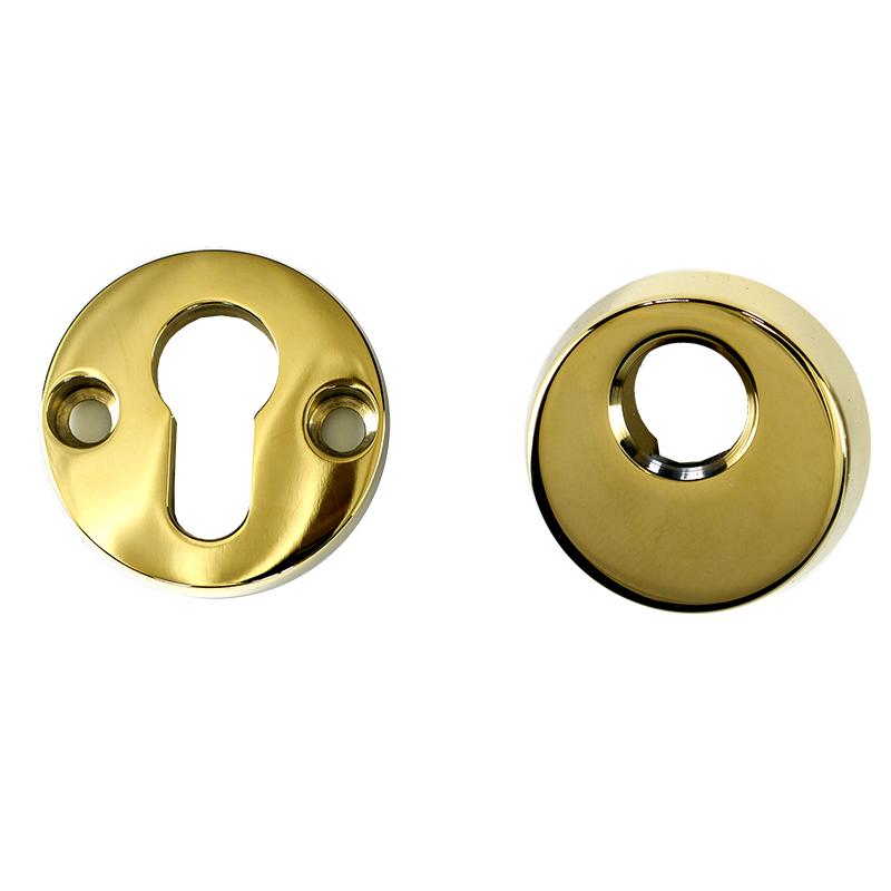 High Security Escutcheon PVD Gold Nanocoast