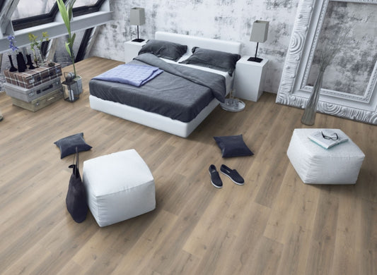 Lignum Fusion Premium Greige Oak 12mm  Laminate Flooring