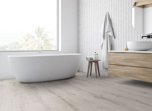 BinylPro Organic Classic Mist Ethereal Oak Waterproof Flooring