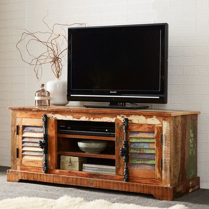 Indian Hub Coastal Reclaimed TV Cabinet