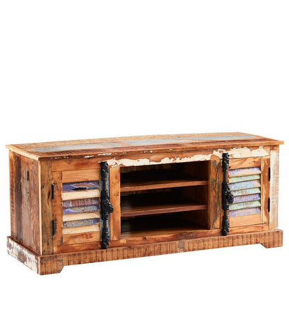 Indian Hub Coastal Reclaimed TV Cabinet