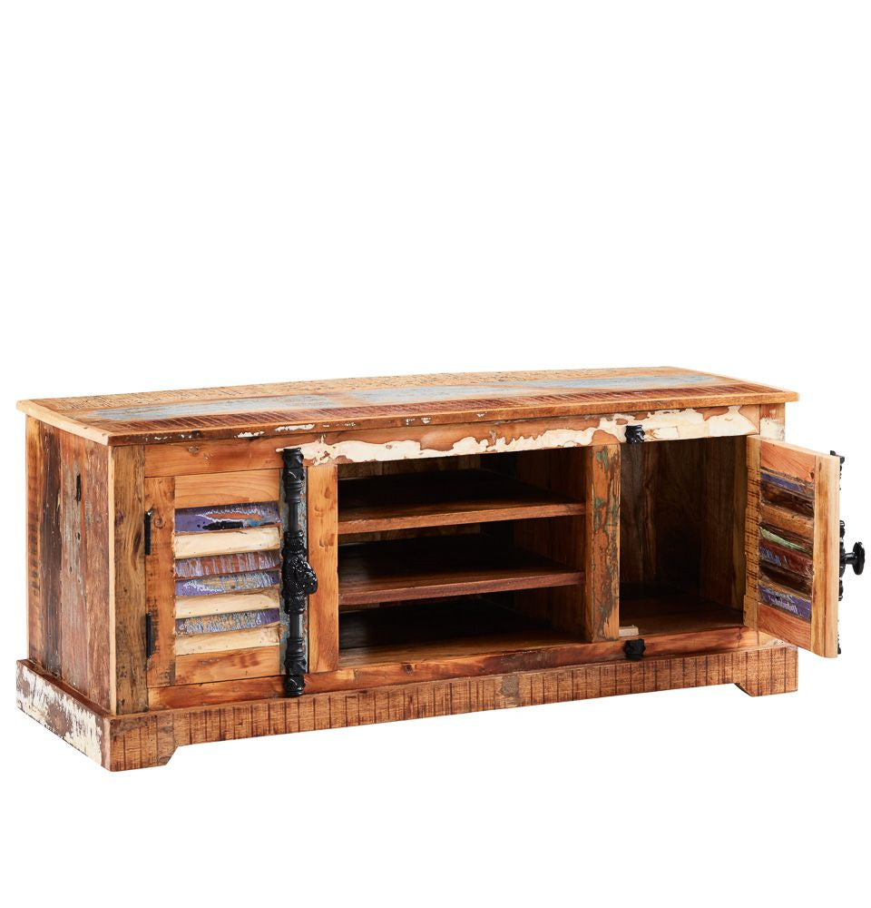 Indian Hub Coastal Reclaimed TV Cabinet