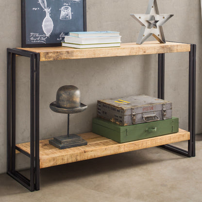 Indian Hub Cosmo Industrial Console Table