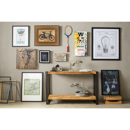 Indian Hub Cosmo Industrial Console Table