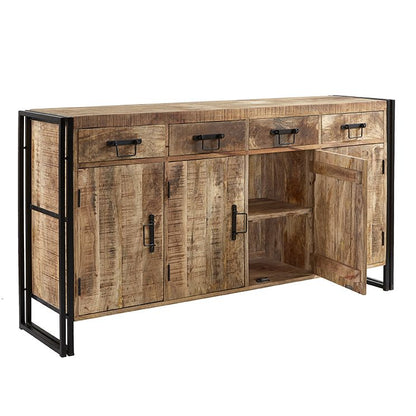 Indian Hub Cosmo Industrial Extra Large Sideboard