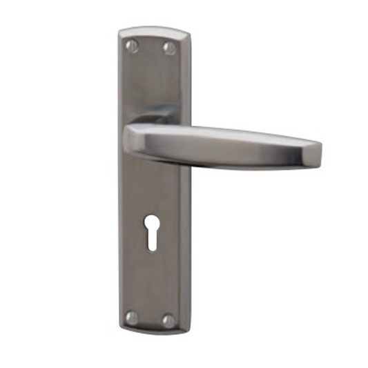 Intelligent Hardware Deco Lever Bathroom Furniture in Black Nickel Plated