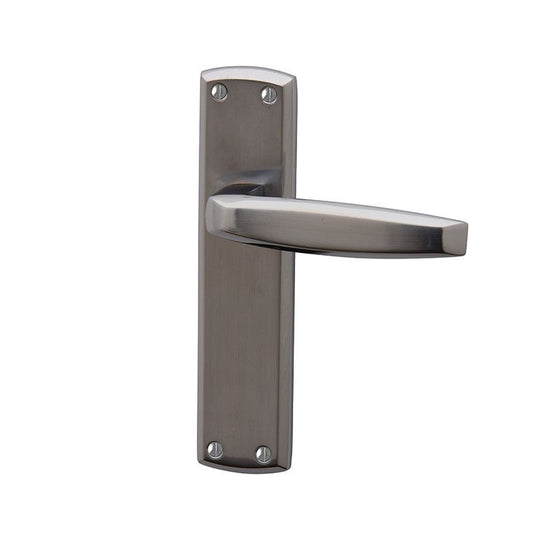 Intelligent Hardware Deco Lever Latch Furniture in Black Nickel Plated