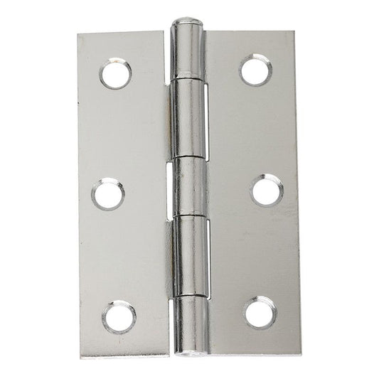 Intelligent Hardware Loose Pin Steel Butt Hinge in Chrome Plated - 75mm x 49mm