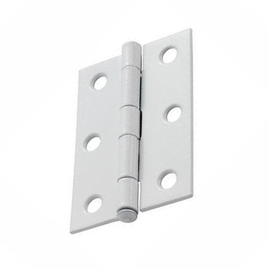 Intelligent Hardware Loose Pin Steel Butt Hinge in White - 75mm x 49mm